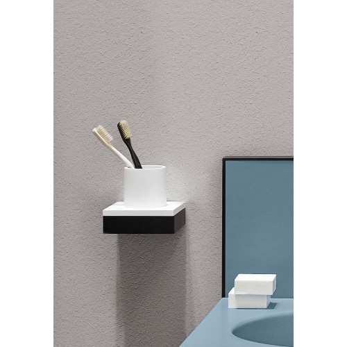 Porta bicchiere o dispenser sapone in Livintec Cielo - contecom