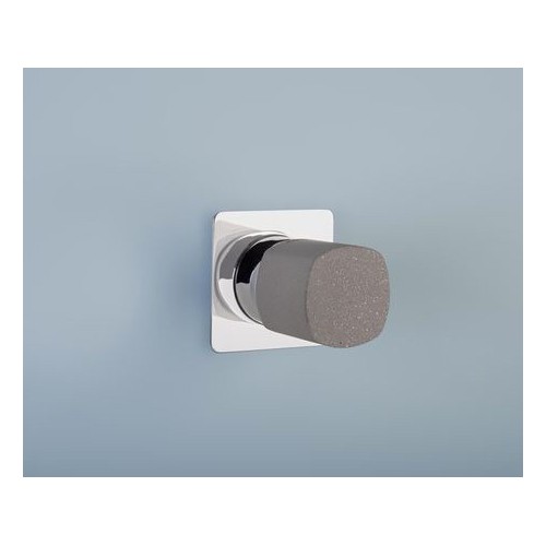 Miscelatore lavabo/doccia comando in cemento Haptic Ritmonio -contecom