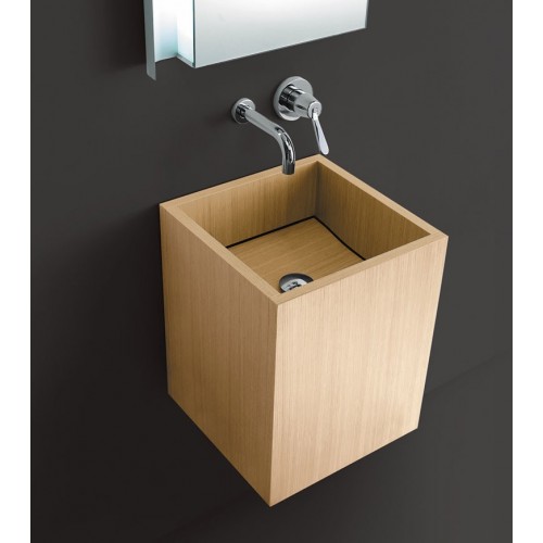 Lavabo sospeso o da appoggio Cube by Agape - contecom