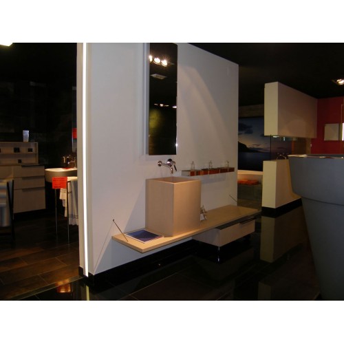 Lavabo sospeso o da appoggio Cube by Agape - contecom
