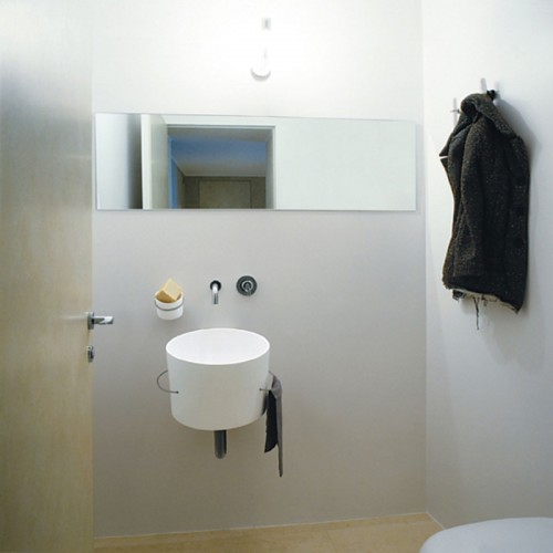 Lavabo sospeso con portasalviette Bucatini Agape - contecom