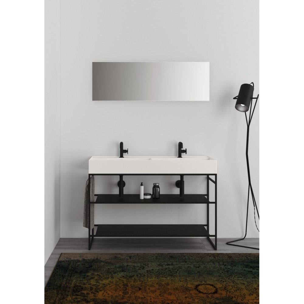 Lavabo con struttura a terra - Agile by Simas