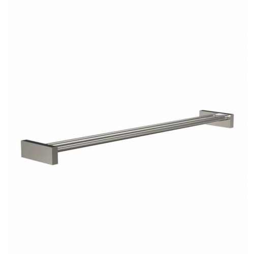 Portasalviette doppio 60 cm Towel bar 6 serie Quadra by Frost - contecom