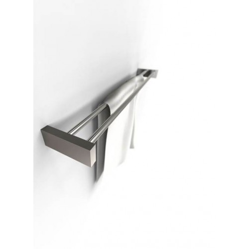 Portasalviette doppio 60 cm Towel bar 6 serie Quadra by Frost - contecom