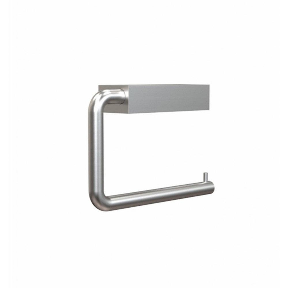 Portarotolo carta igienica Toilet roll holder 3 serie Quadra by Frost - contecom