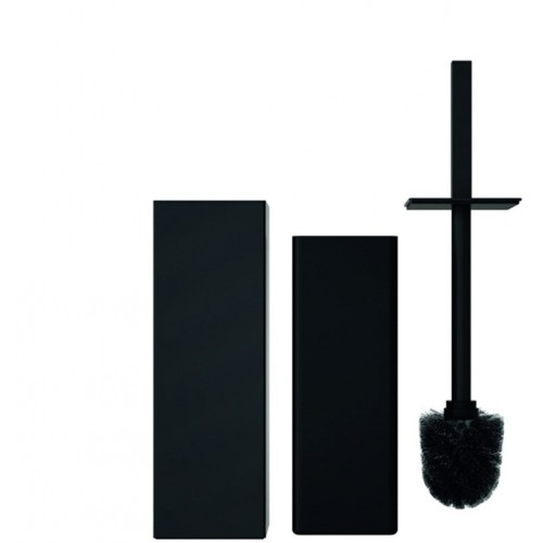 Portascopino a terra quadrato Toilet brush 6 Quadra by Frost - contecom