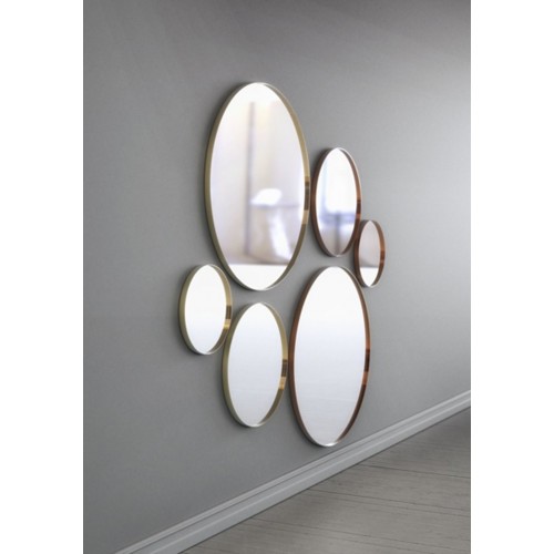 Specchio da muro rotondo Ø60cm Unu Mirror by Frost- contecom