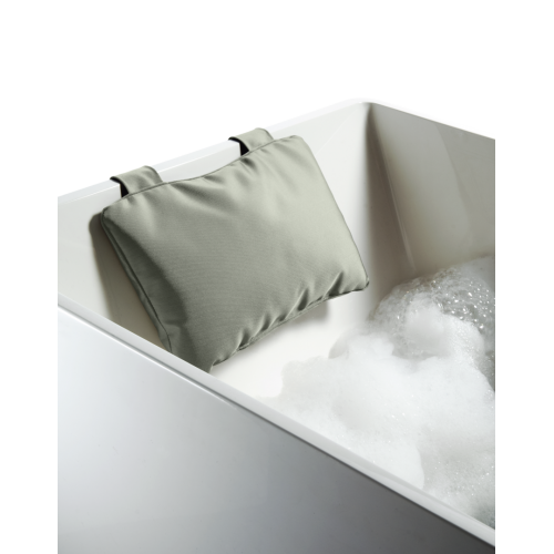 Cuscino vasca da bagno grigio canna Loft NK Decor Walther - contecom