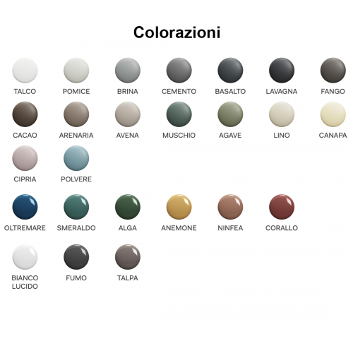Lavabo da appoggio ovale Shui Comfort Cielo - contecom