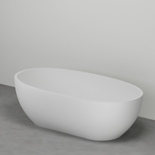 Bianco Matt Vasca da bagno Shui Comfort Cielo - contecom