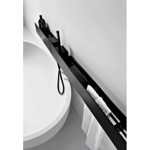 Portasalviette bagno largo 80 cm Sen by Agape - contecom