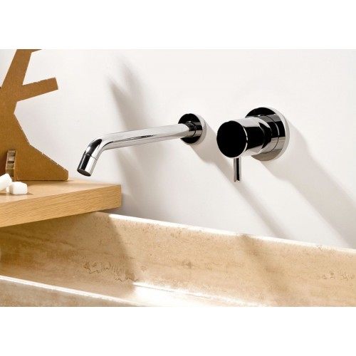 Miscelatore lavabo ad incasso con rosette Reverso Ritmonio - contecom