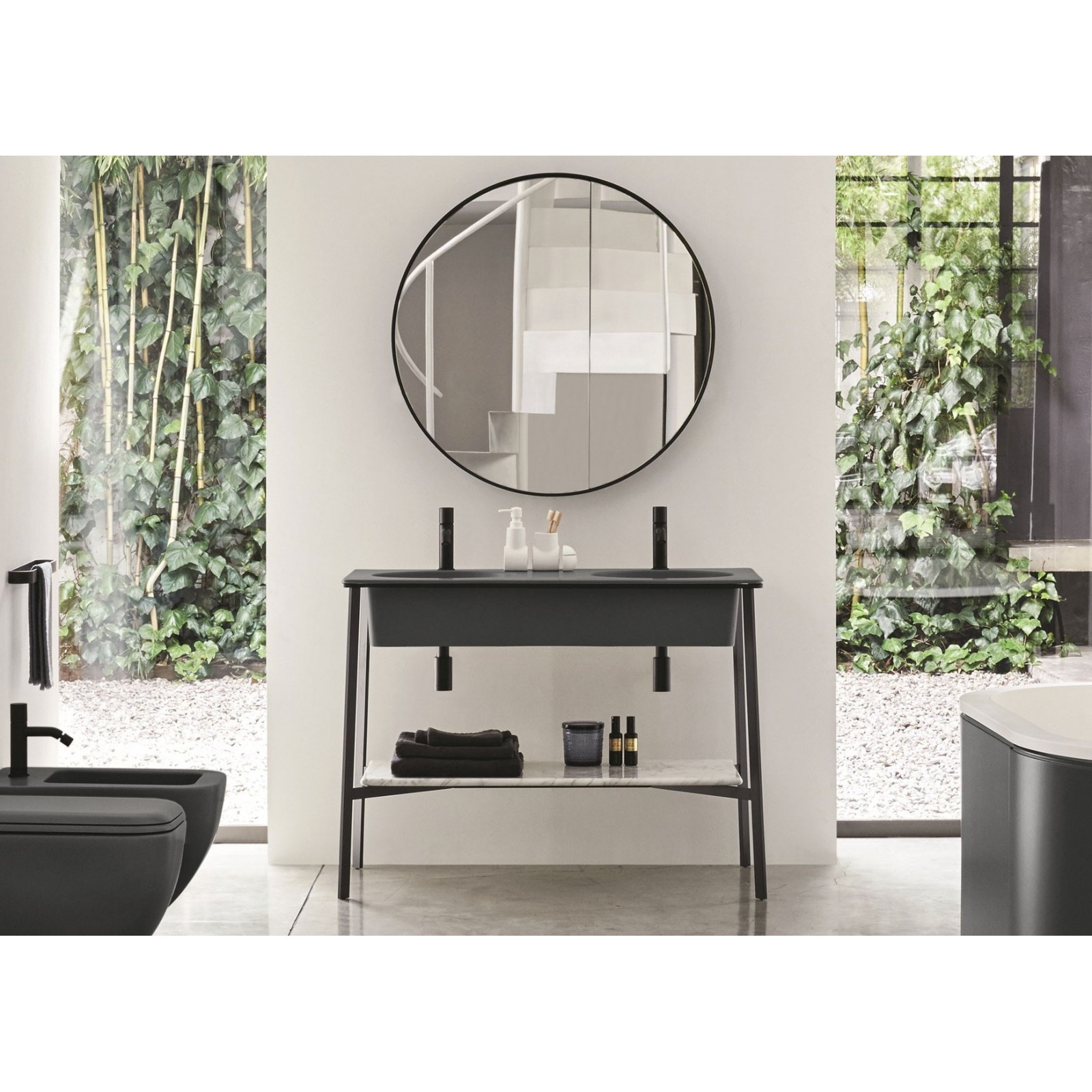 Catino lavabi in ceramica e mobili by Cielo - ConteCom