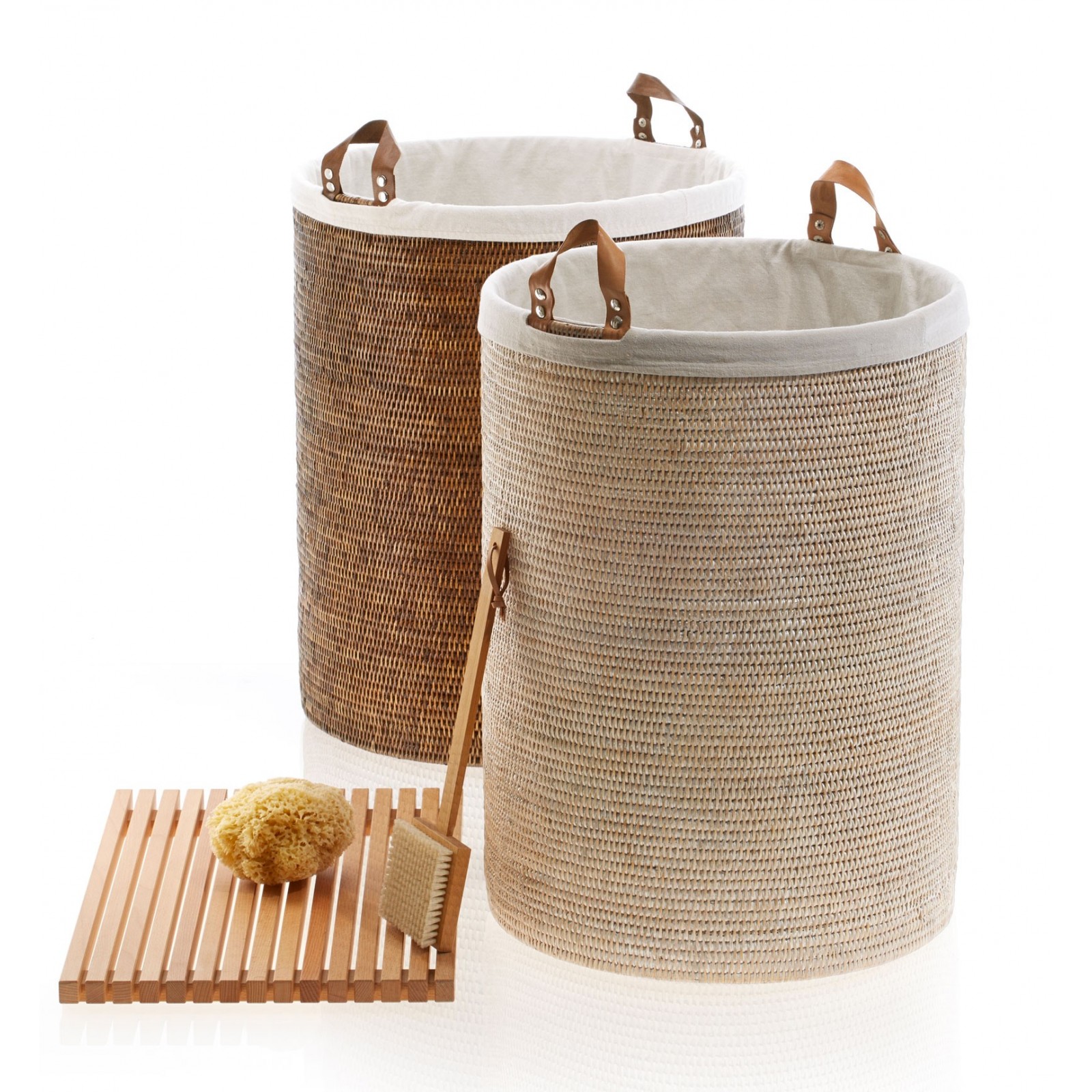 Basket accessori in rattan by Decor Walther - contecom