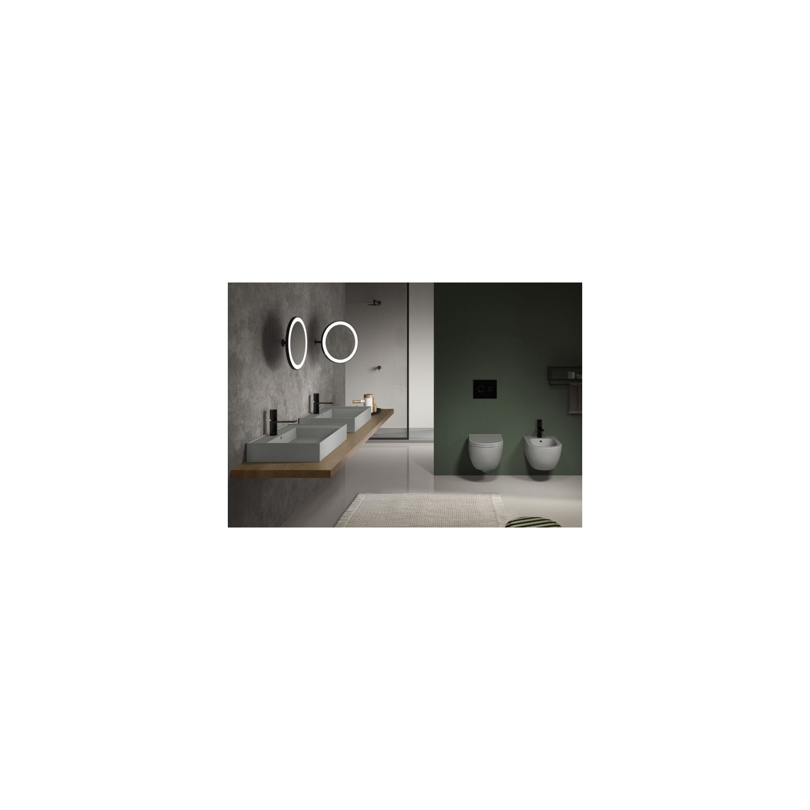 Smile lavabi in ceramica by Cielo - ConteCom